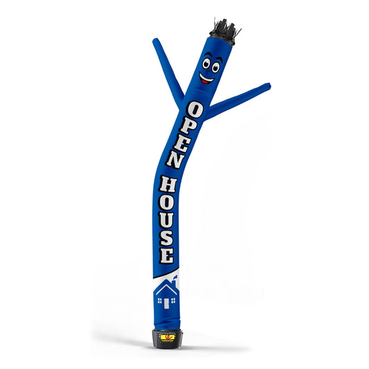 Air Dancers® Originals Inflatable Tube Man Open House Blue