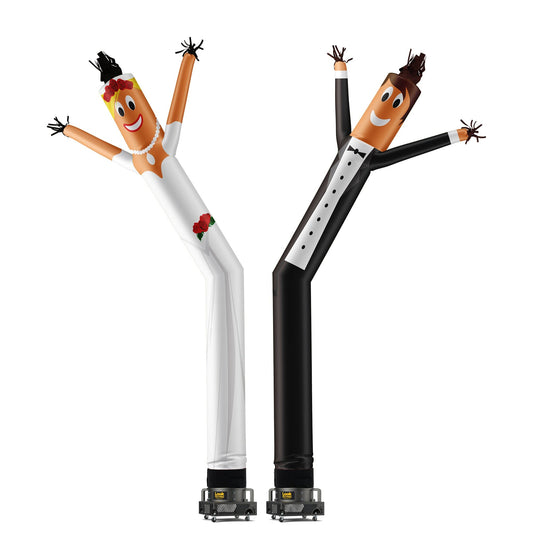 Bride & Groom Air Dancers® Inflatable Tube Man Character Sets
