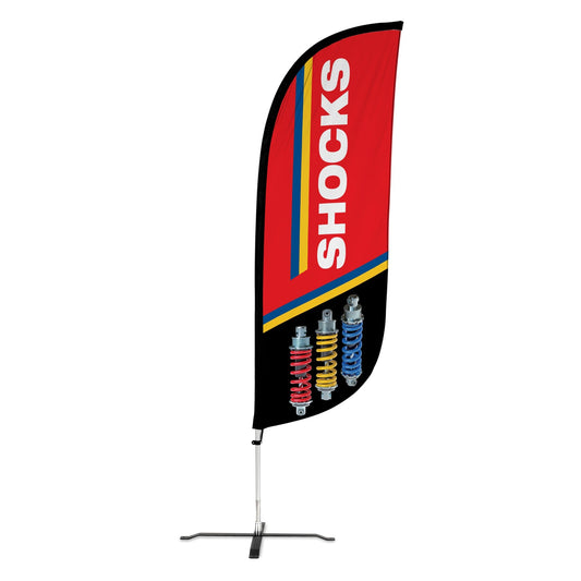 8ft Shocks Feather Flag