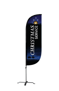 Christmas Service Feather Flag 10M5000126