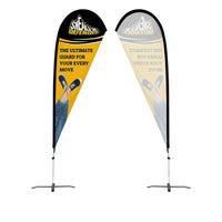 9ft / Single-Sided / X-Stand Pole Set