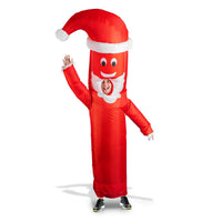 Air Dancers® Inflatable Tube Man "Santa Disguise" Costume 