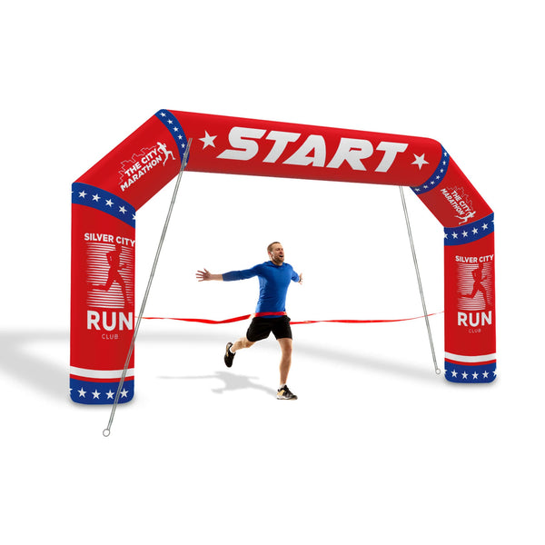 Custom Inflatable Arch Angled
