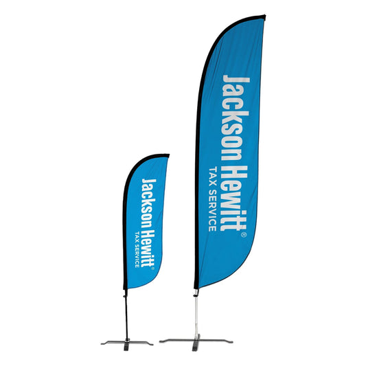 Jackson Hewitt Feather Flag
