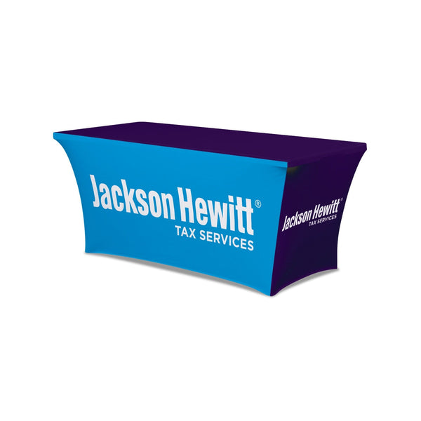 Jackson Hewitt 6ft Stretch Table Cover