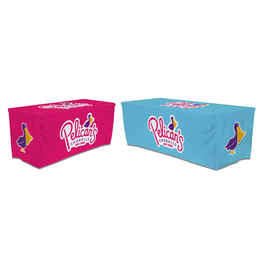 Pelican's Snoballs Fitted Table Cover