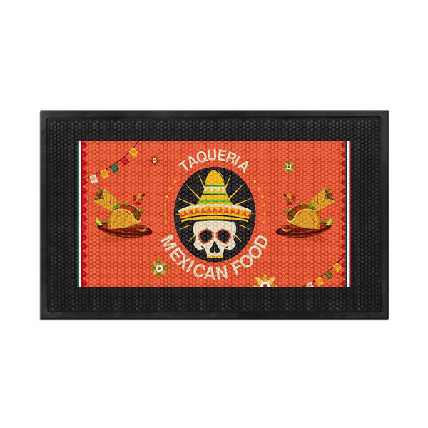 Custom Superscraper Rubber Door Mat