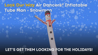 Snowman Air Dancers® Inflatable Tube Man
