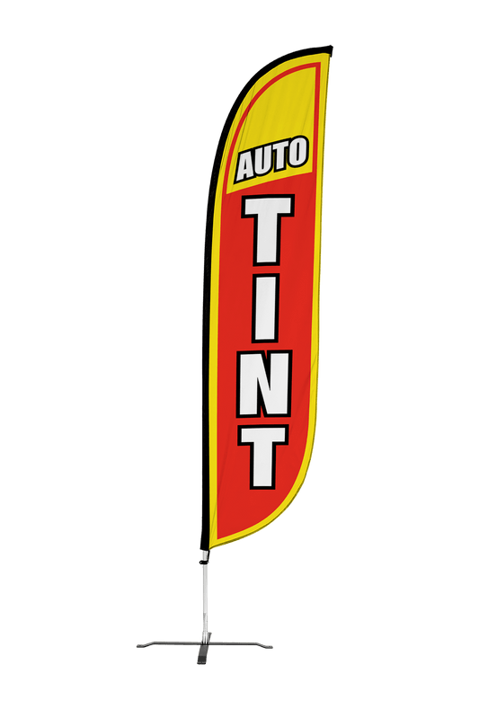 Auto Tint Feather Flag
