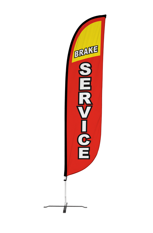 Brake Service Feather Flag