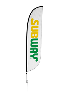 Subway Feather Flag 