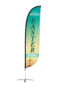 Easter Service Church Feather Flag 10M1200379