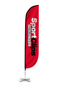 Sport Clips Feather Flag 10M1200313