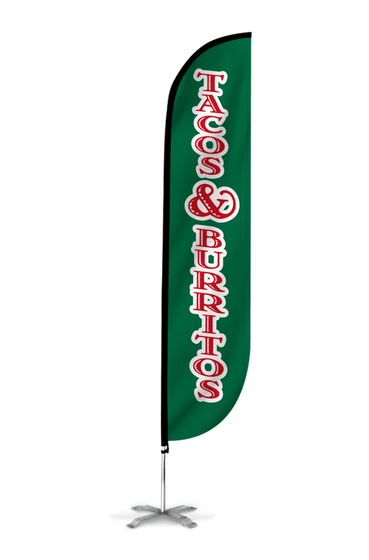 Tacos & Burritos Feather Flag 10M1200057