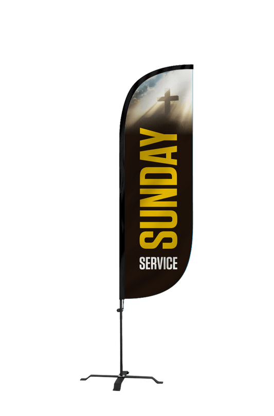 Sunday Service Feather Flag 10M5000128