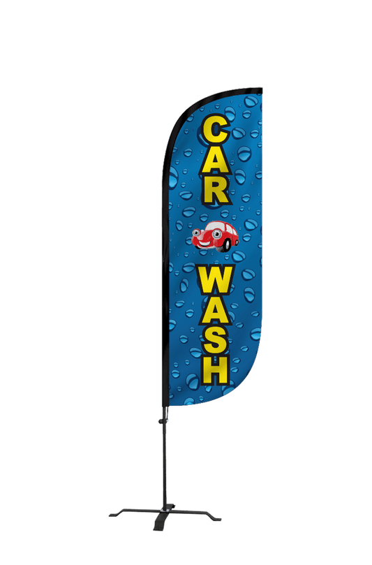 Car Wash Feather Flag 10M5000109