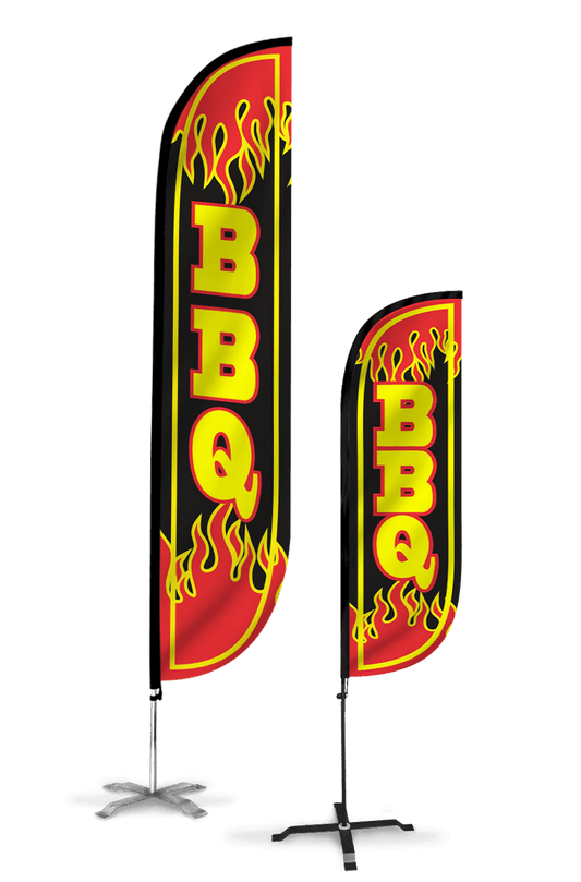 BBQ Feather Flag