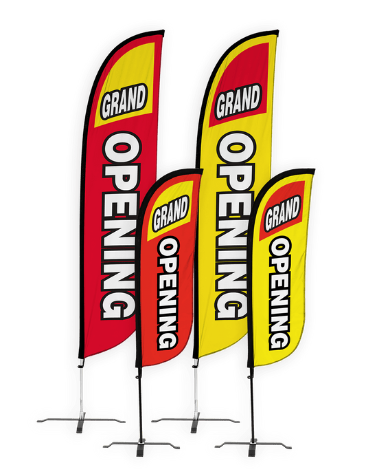 Grand Opening Feather Flag