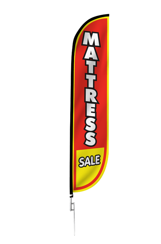 Mattress Sale Feather Flag 