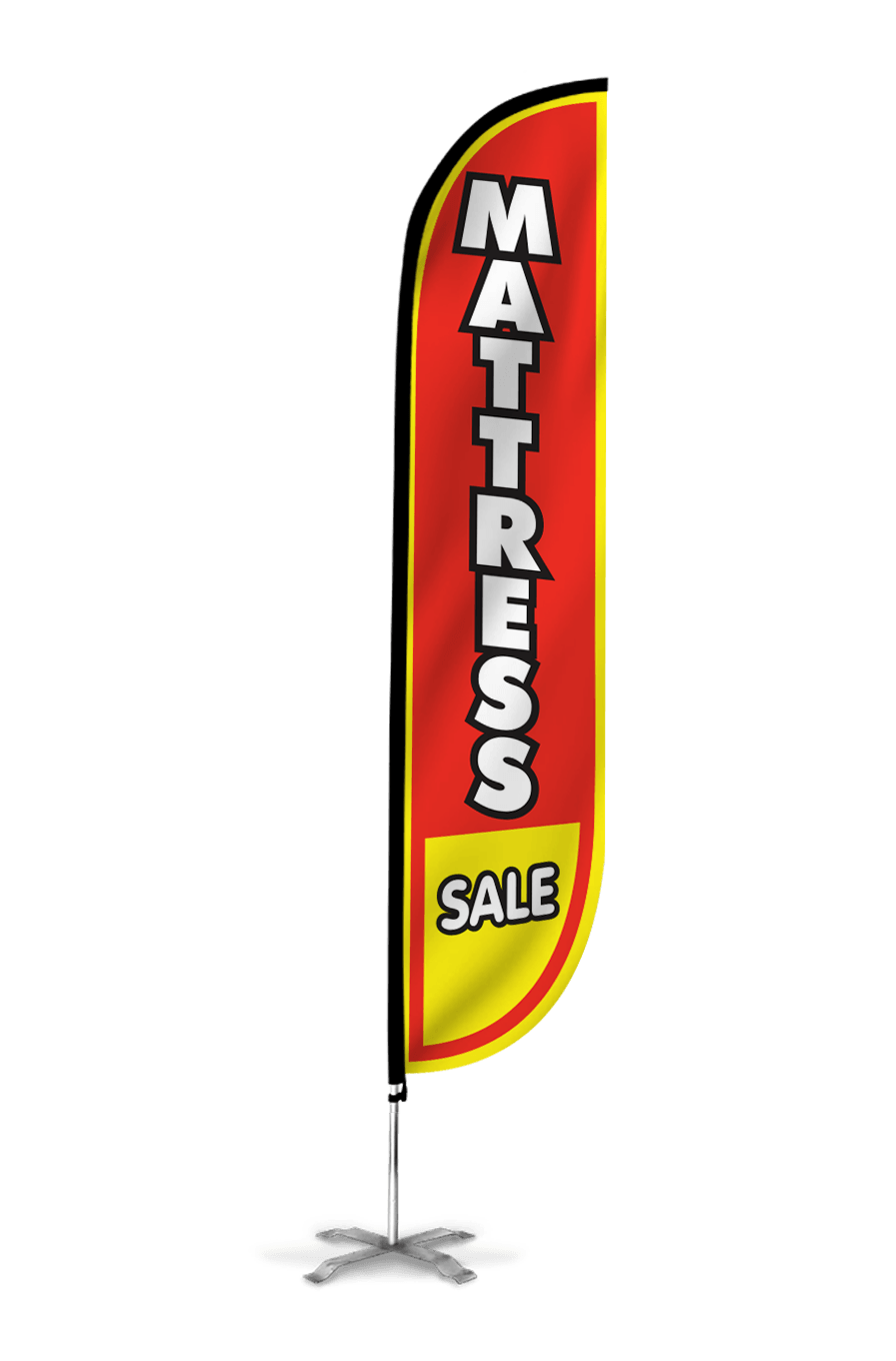 Mattress Sale Feather Flag 10M1200059