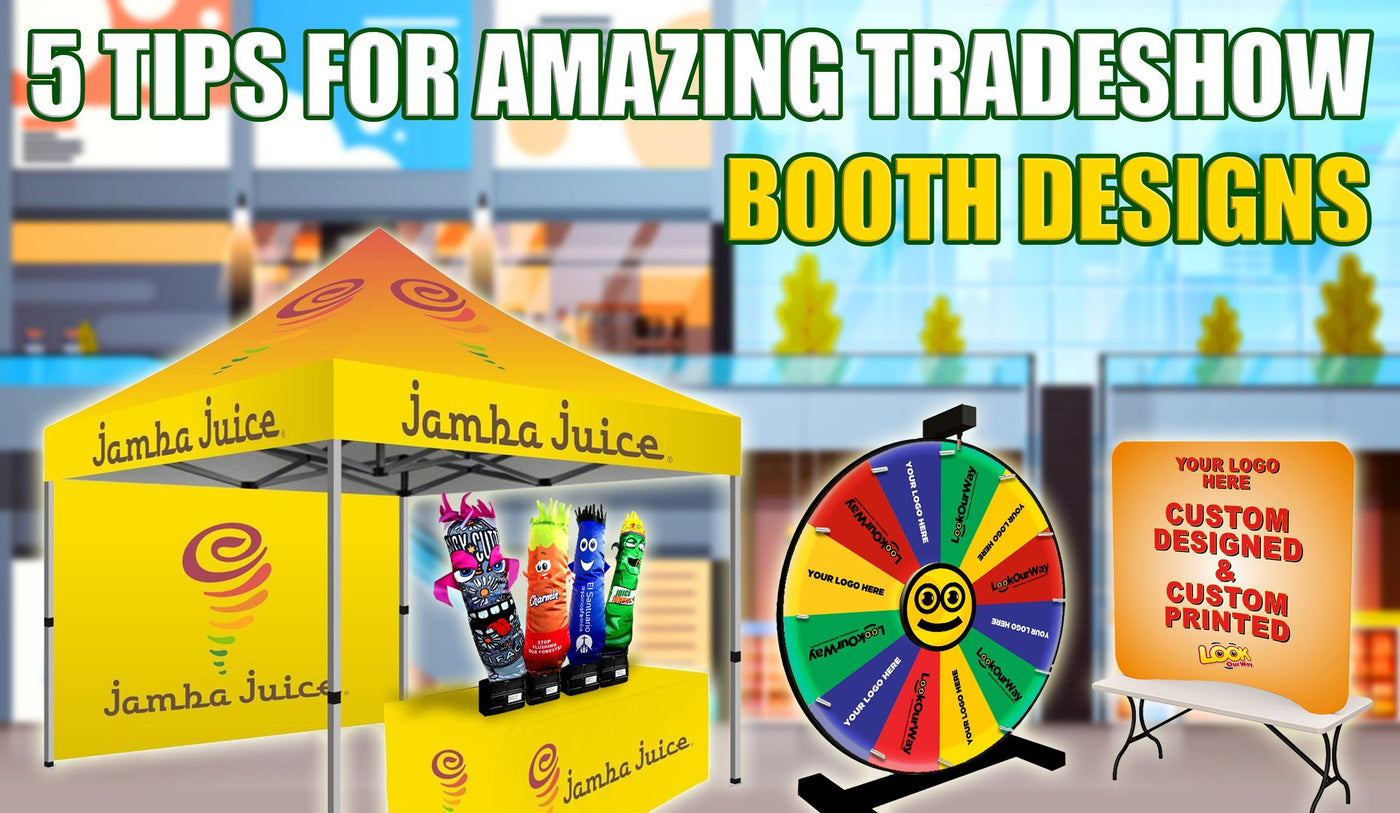5 Things To Consider For Your First Trade Show Booth