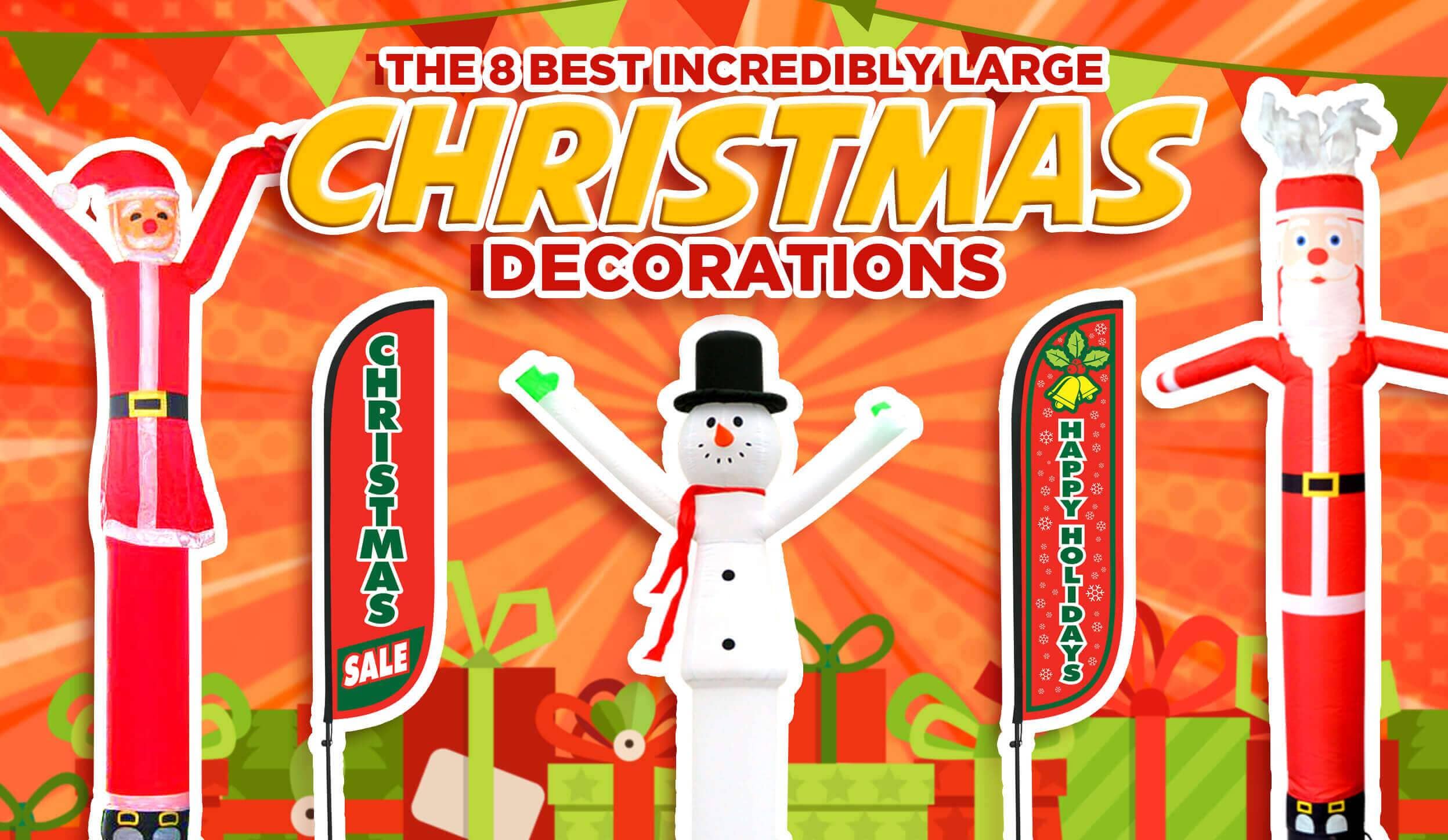 8 Large Christmas Decorations For This Holiday Season LookOurWay