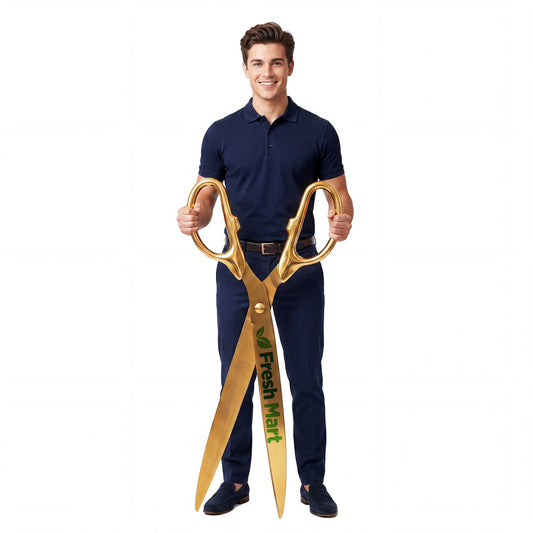 Ceremonial Ribbon Cutting Scissors