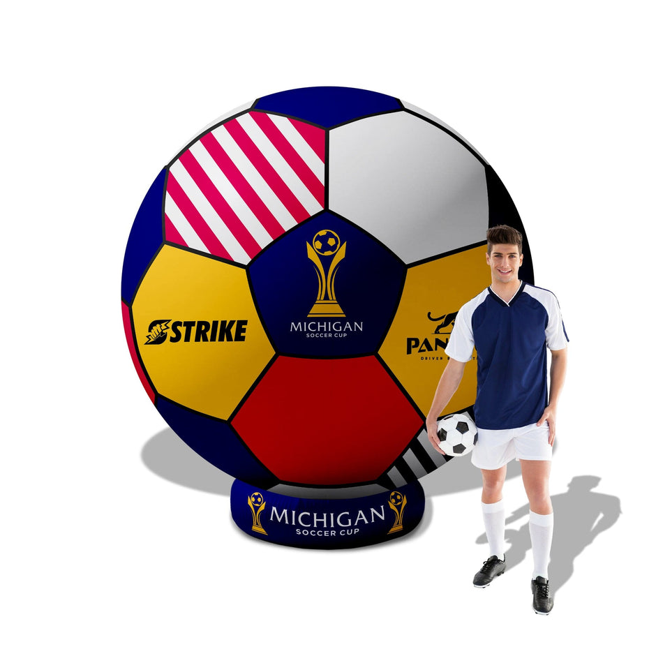 Custom Giant Inflatable Soccer Ball | Sports Inflatables | LookOurWay