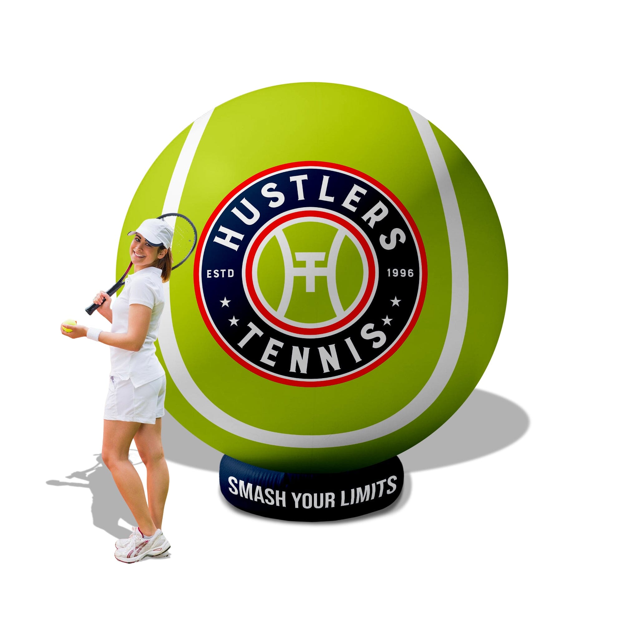 Custom Giant Inflatable Tennis Ball | Sports Inflatables | LookOurWay