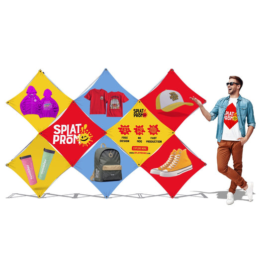 Custom Pop-Up Trade Show Display - (8 Panel)