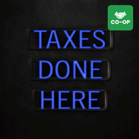 Jackson Hewitt "TAXES DONE HERE" LED Sign