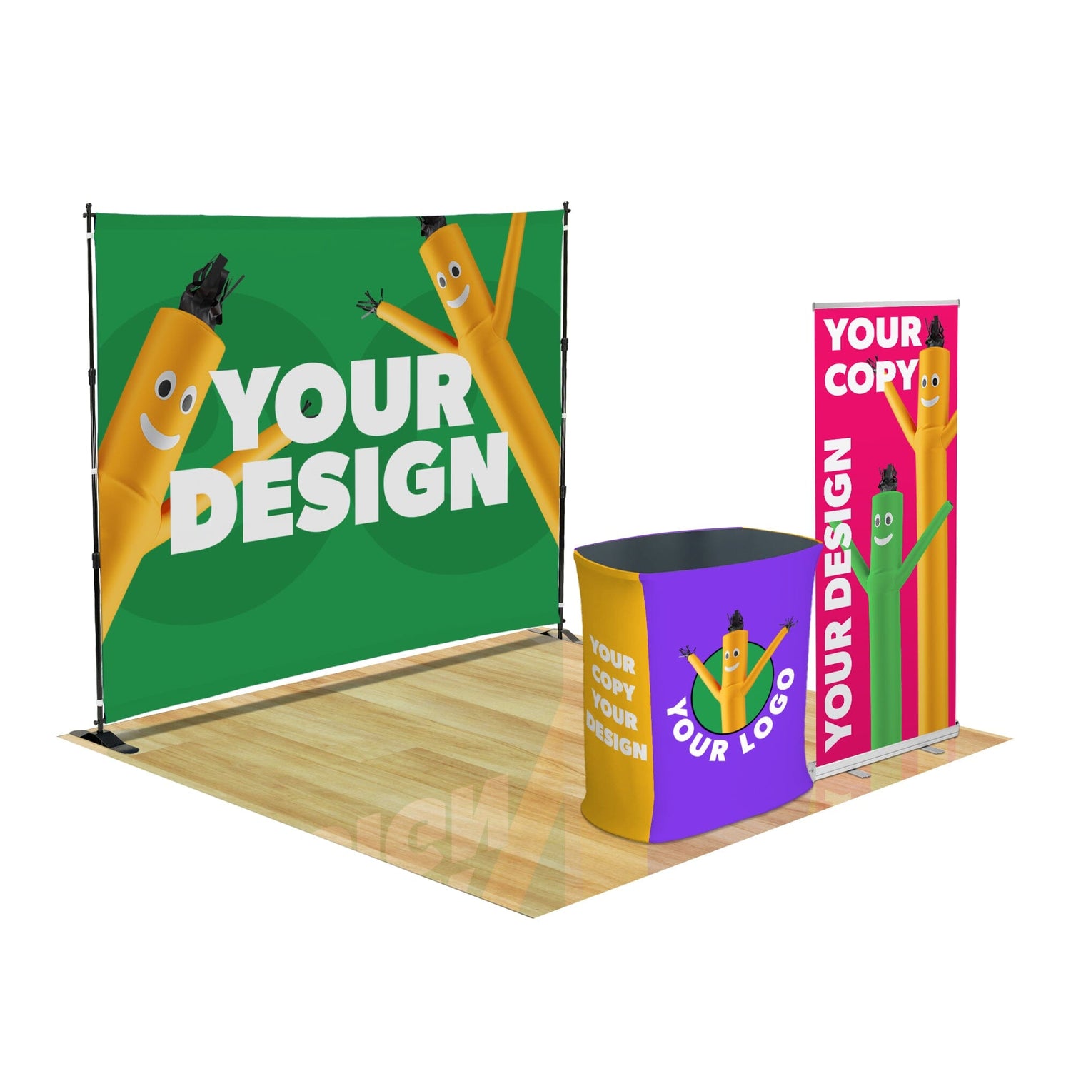 Complete Set (With Hardware) / Add Podium / Add Retractable Banner