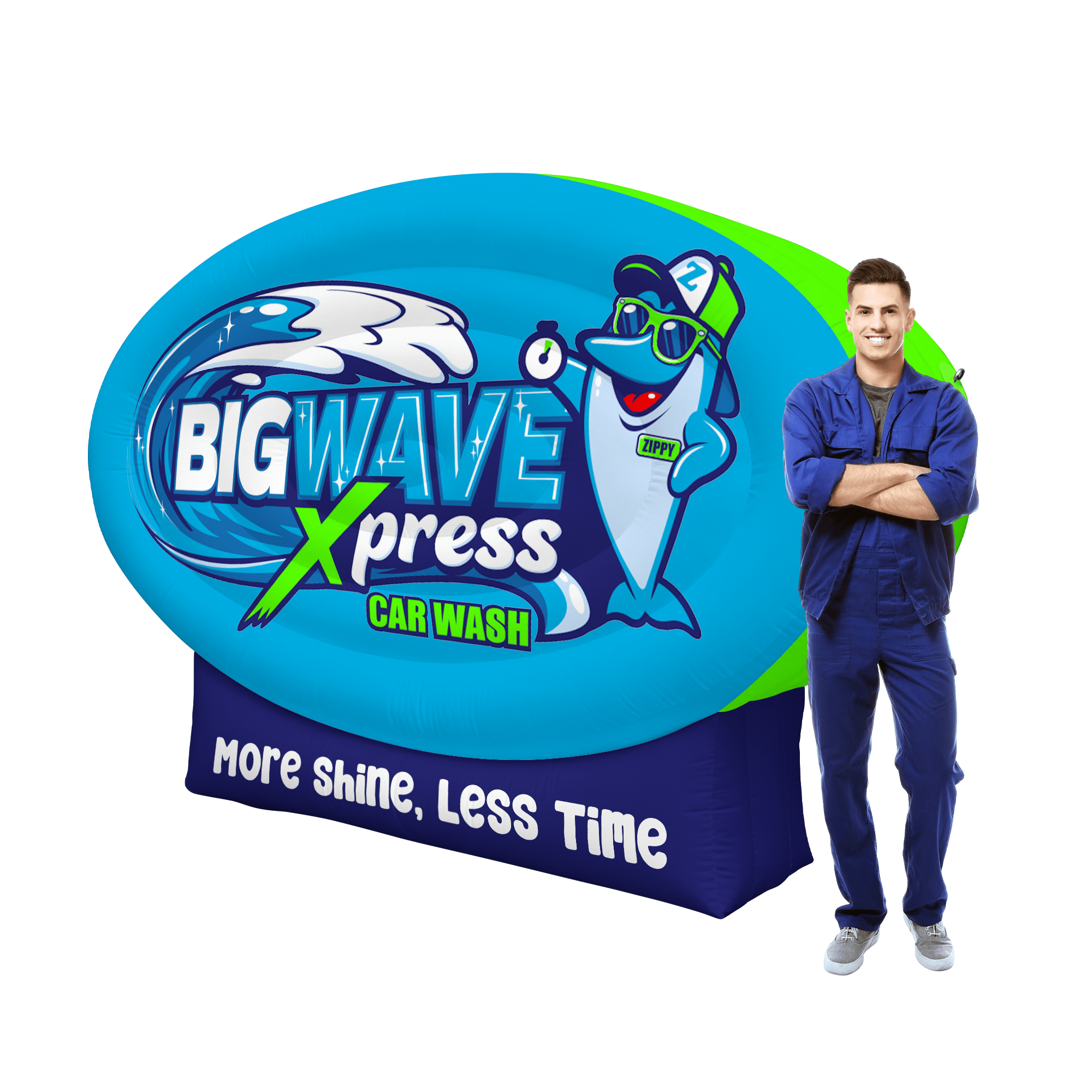 Giant Inflatable Logo Marquee Sign – LookOurWay