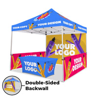 Canopy Top + Frame / Double-Sided Walls / 6ft Stretch