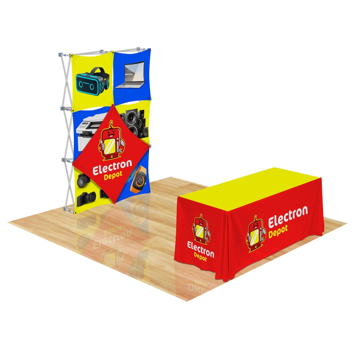 Complete Set w/ Hardware / 6ft Table Throw