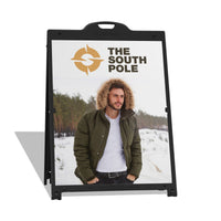 Custom Billboard Plastic A-Frame Sign 36in x 48in