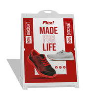 Custom Billboard Plastic A-Frame Sign 36in x 48in