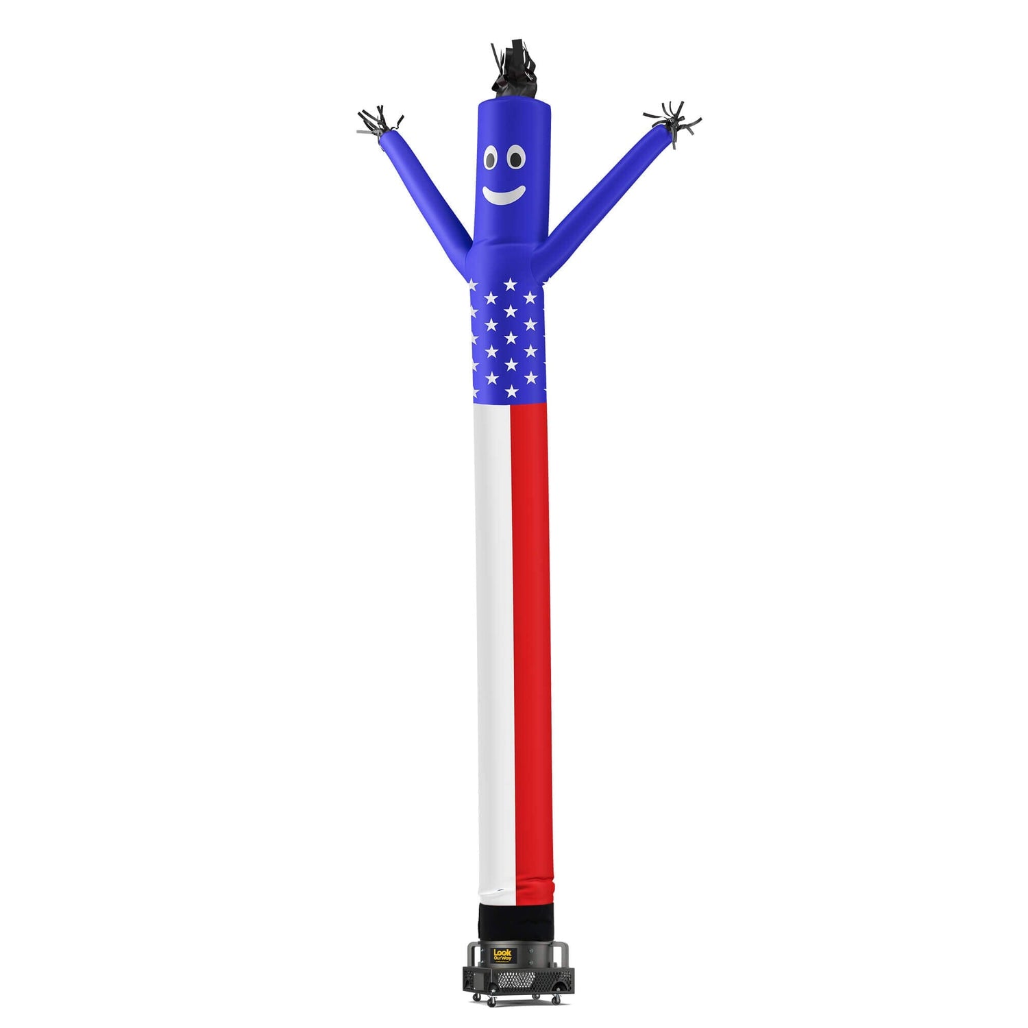 American Flag Air Dancers® Inflatable Tube Man 10M0200070
