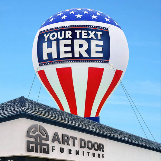 20ft Giant Inflatable Patriotic Balloon