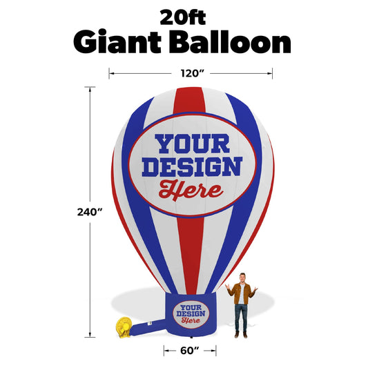 Custom Advertising Balloon 10M0200109Set