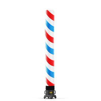 Barber Pole (Red, White, Blue) Tube 10M0200657