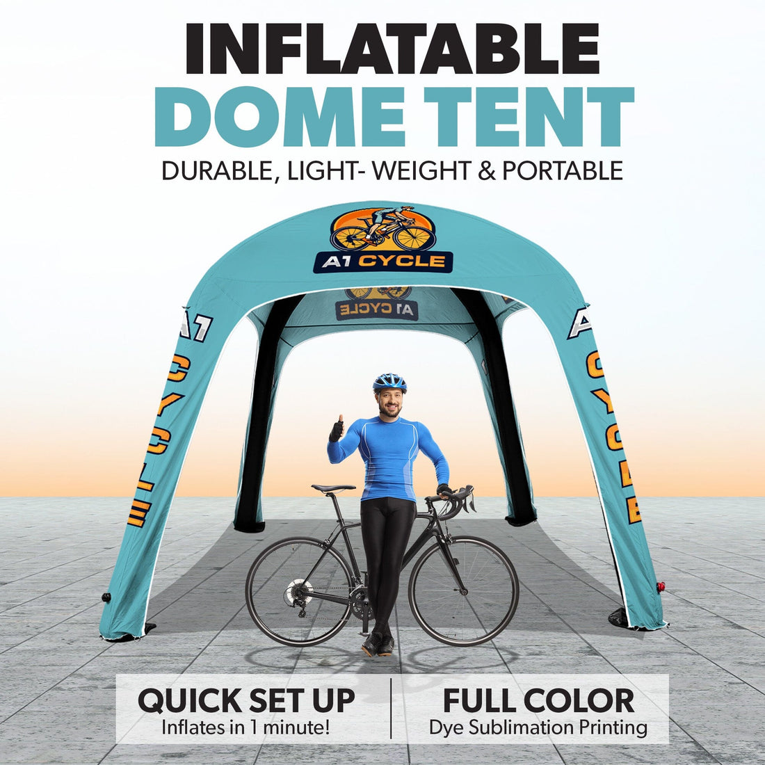 Custom Inflatable Dome Tent - Select Basic Package – LookOurWay