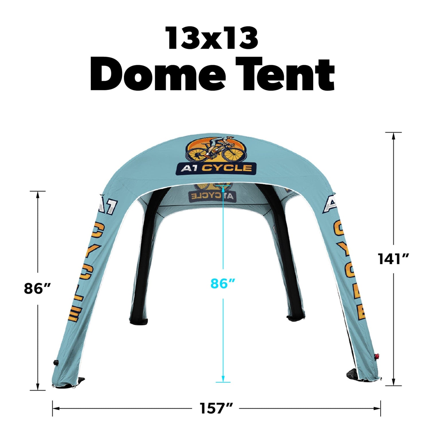 Custom Inflatable Dome Tent