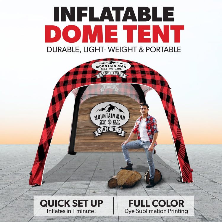 Custom Inflatable Dome Tent - Select Silver Package – LookOurWay