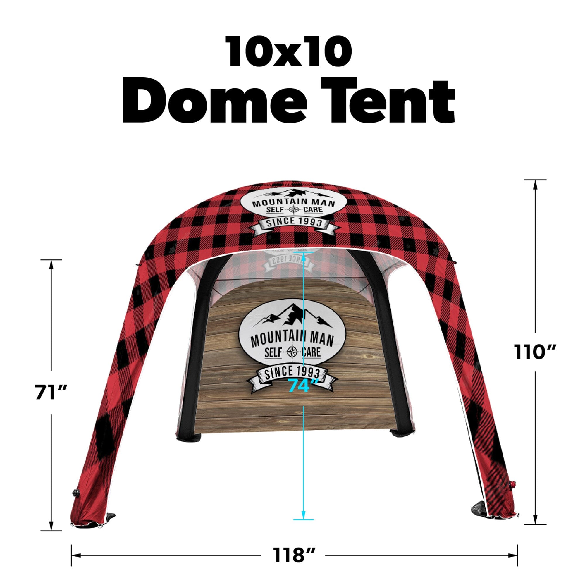 self inflatable tent Custom Inflatable Dome Tent