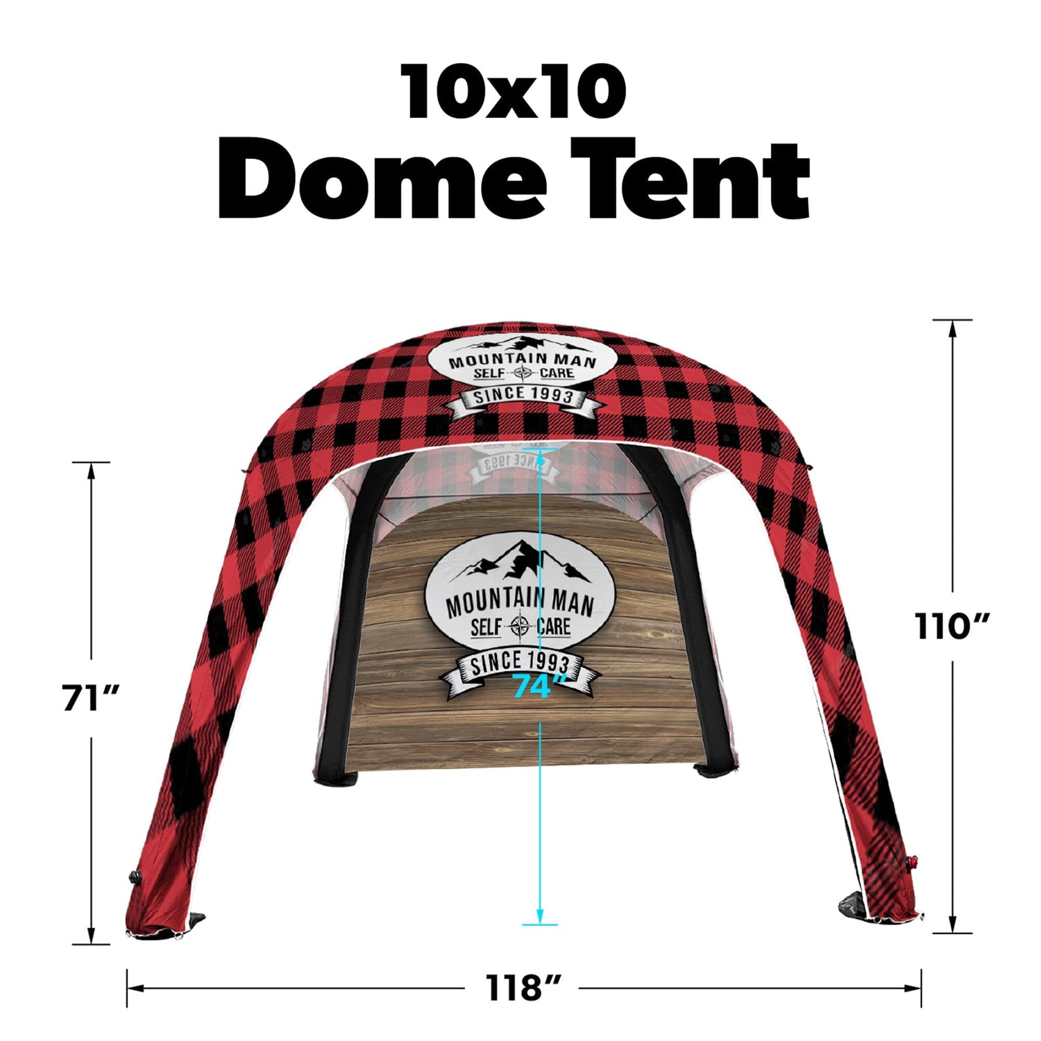 self inflating tent Custom Inflatable Dome Tent