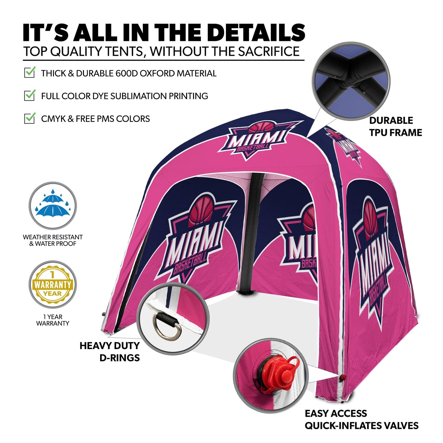 Custom Inflatable Dome Tent