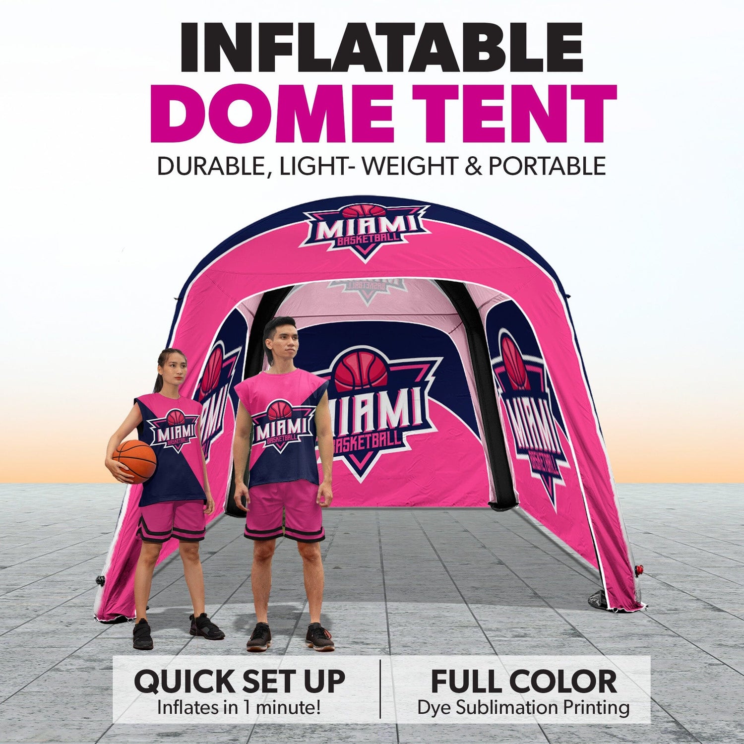 Custom Inflatable Dome Tent