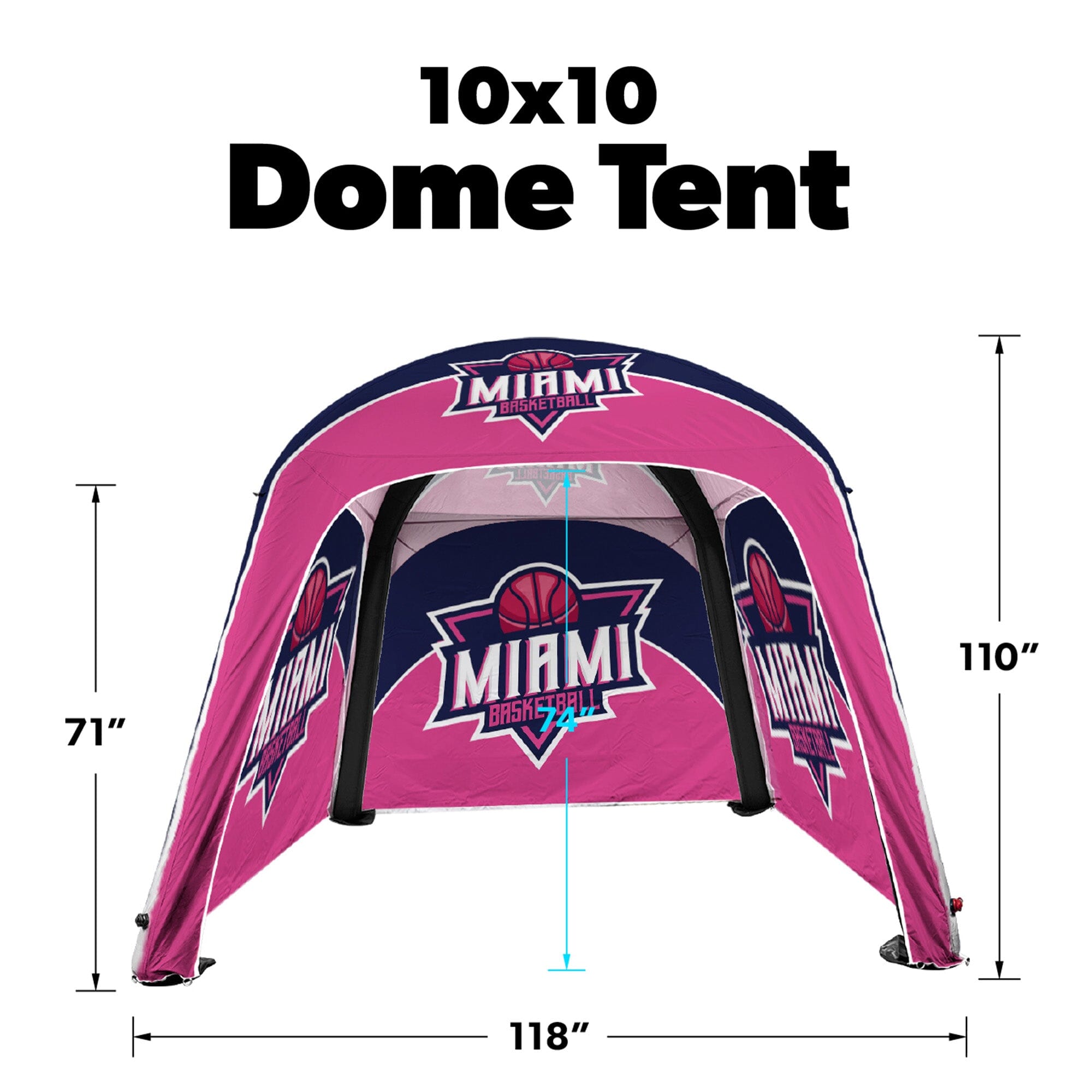 Custom Inflatable Dome Tent