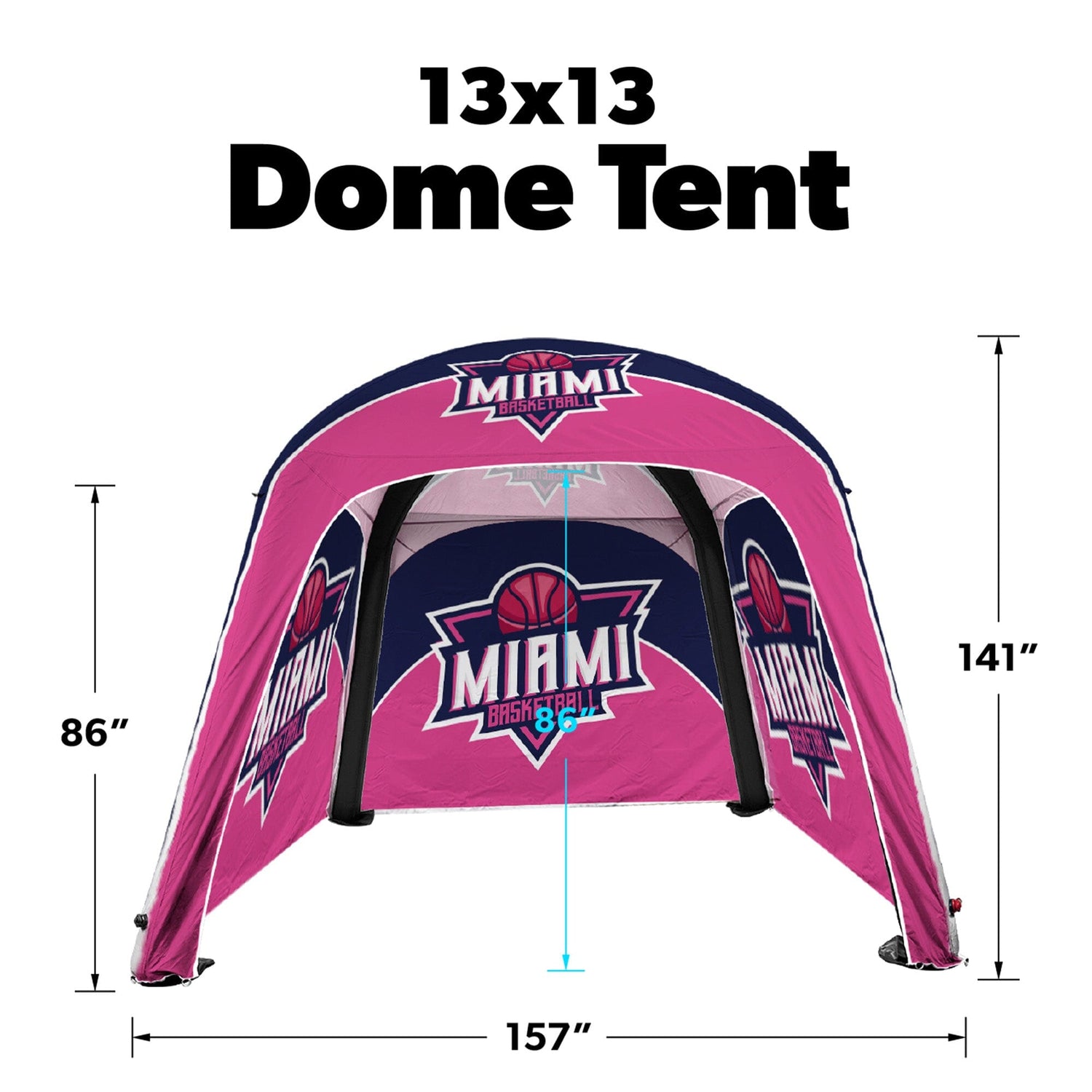 inflatable canopy tent Custom Inflatable Dome Tent
